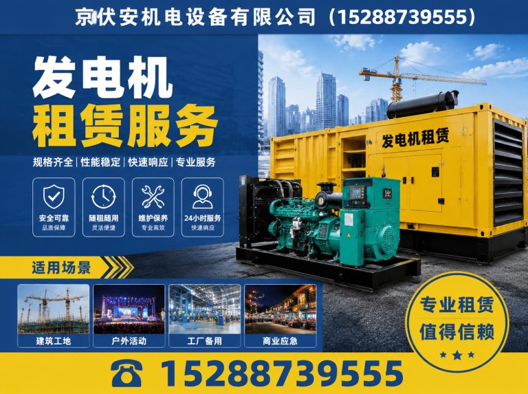 景德镇发电车出租展示图